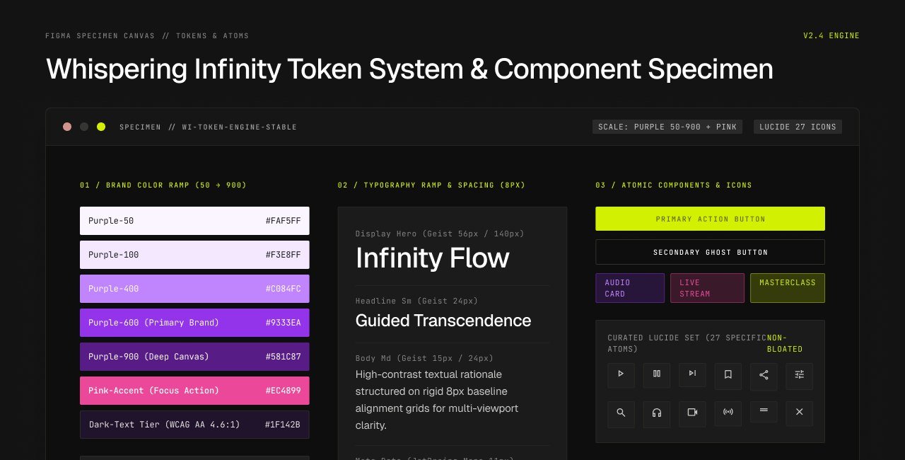 Whispering Infinity — Design System
